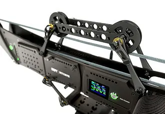 Dactylcam Pro sled drive wheels and display