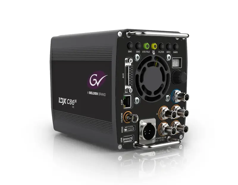 Grass Valley LDX C86N, rear three-quarter view