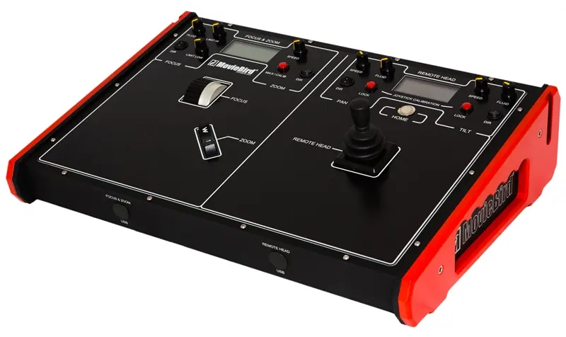 MovieBird Magic Head control desk with joystick