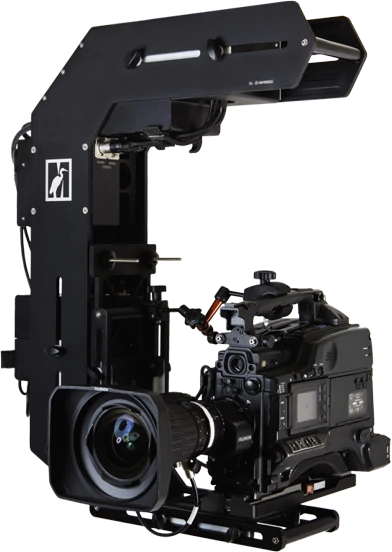 MovieBird Magic Head with a cinema camera