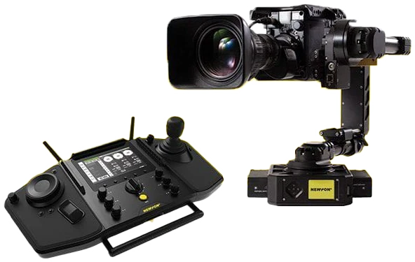 Newton S2 stabilized remote head and remote controller