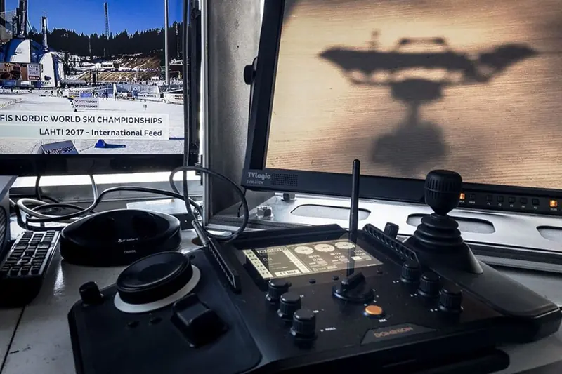 Newton stabilized head on a cable cam at Lahti 2017