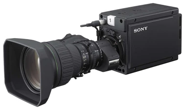 Sony HDC-P50 compact 4K POV camera with zoom lens