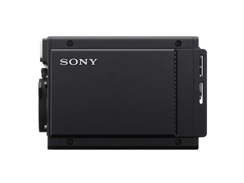 Sony HDC-P50 compact camera, side view
