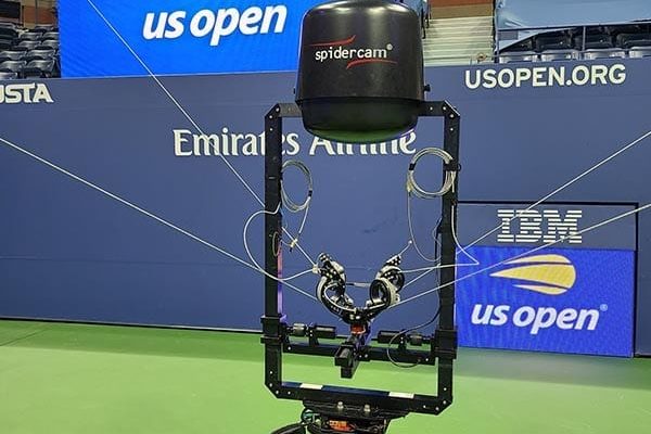 Spidercam-3D-cable-cam-with-NEWTON-stabilized-remote-head-at-live-TV-broadcast-of-US-Open